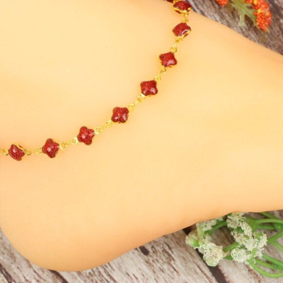 Dainty Anklet for Women – Elegant Everyday Jewelry & Perfect Gift | MLCRC1322 - Picture 1 of 10